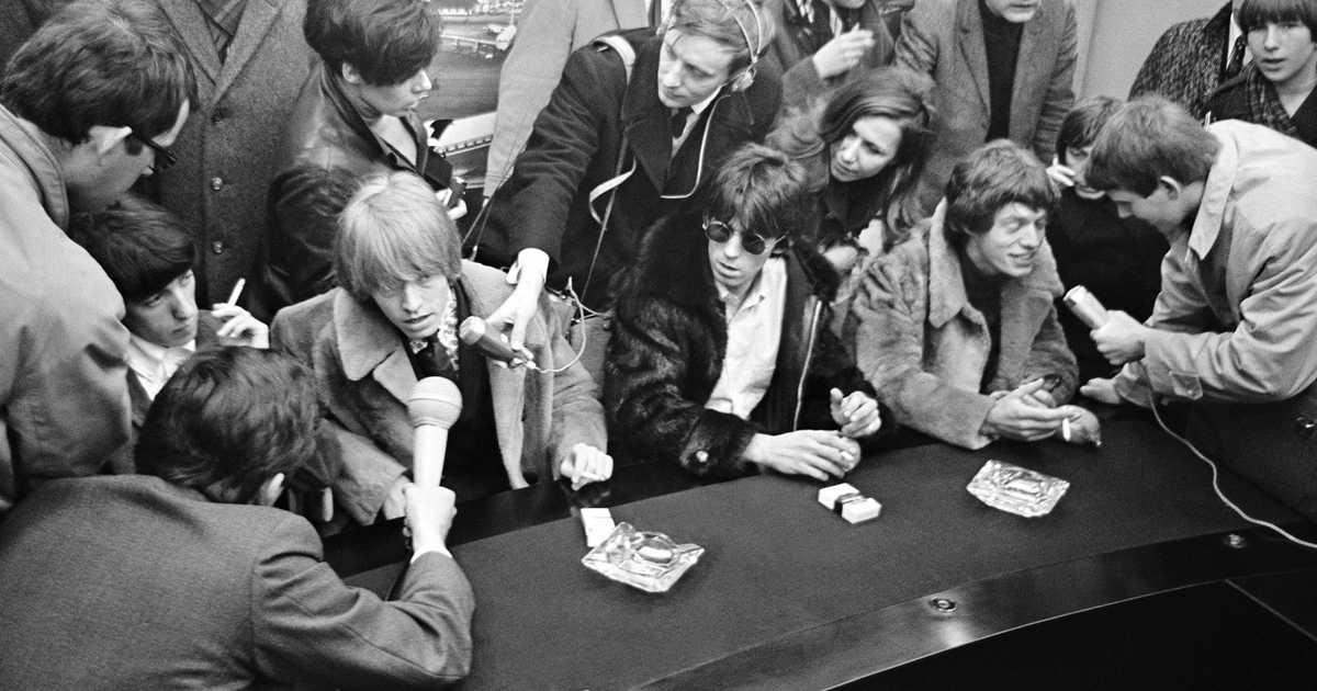 The Rolling Stones - Schiphol Airport 1966