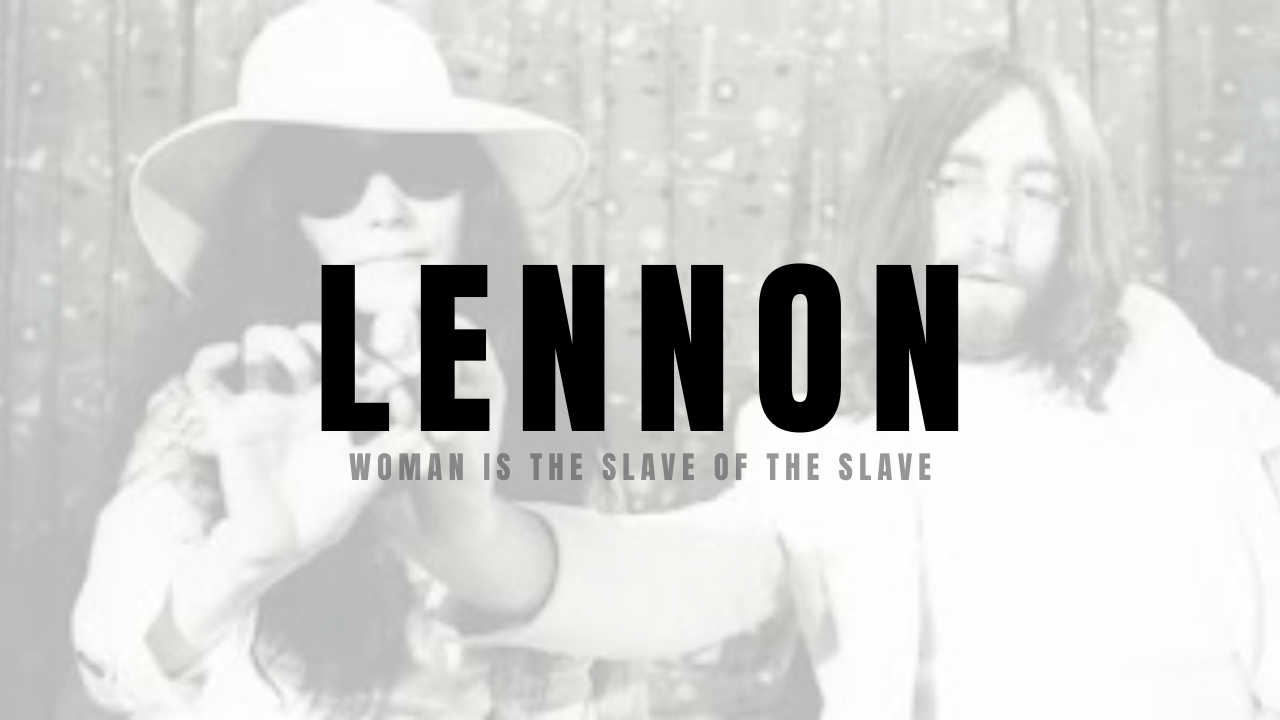 John Lennon Woman Is The Nigger Of The World meaning